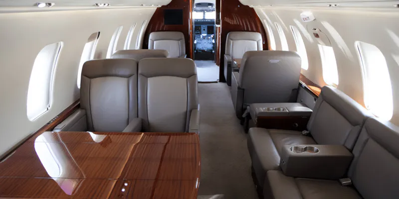 Challenger 650 interior