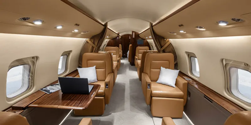 Challenger 850 interior