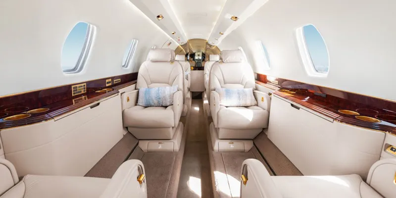 Citation X interior