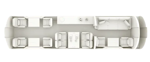 G450 cabin layout