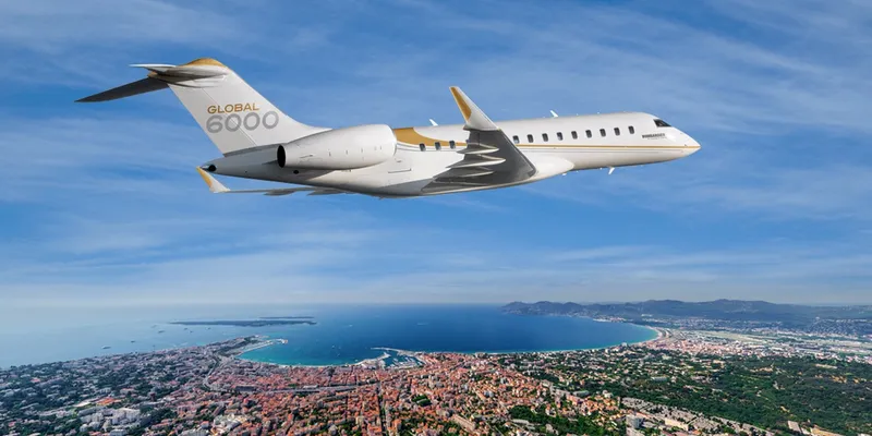 Global 6000 interior