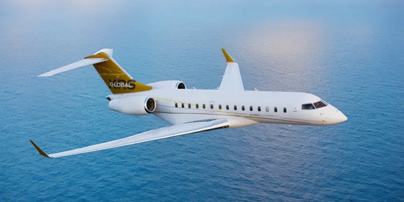 Global Express XRS interior