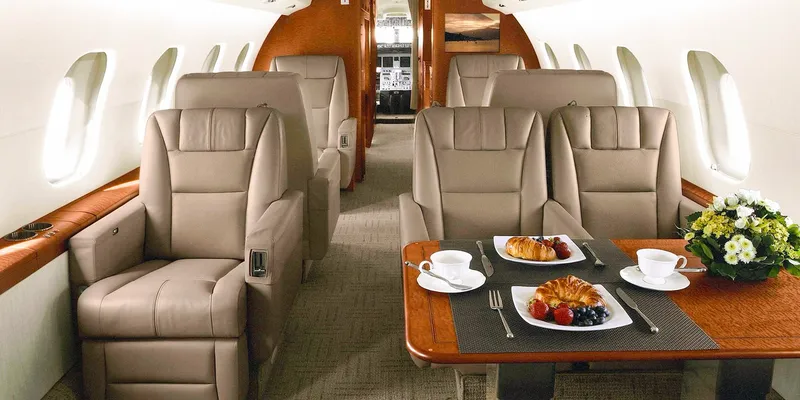 Global Express XRS interior