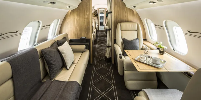 Global Express XRS interior