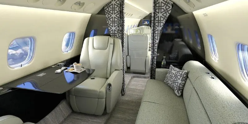 Legacy 600 interior